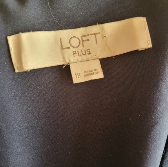 Loft Blue Business Dress - Picture 2 of 2